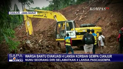 Aksi Heroik Nunu Selamatkan 4 Lansia Seorang Diri saat Gempa Cianjur