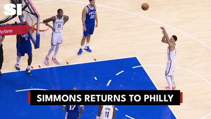 下载视频: Simmons Expected More Boos in Philly, Pat Bev Ejected for Shoving, Clippers Missing Kawhi and PG