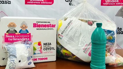 Un ladrón se robó un tráiler que llevaba despensas del programa “Bienestar” en Estado de México