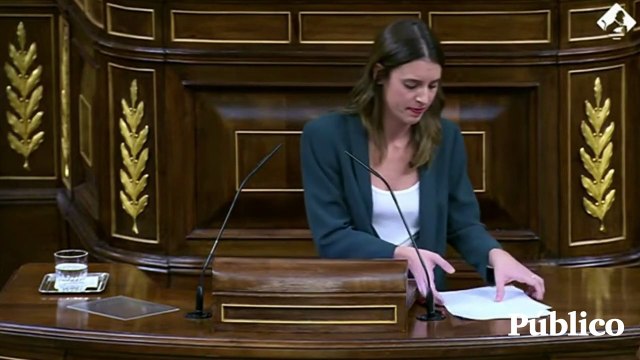 Ovación en el hemiciclo del Congreso para apoyar a Irene Montero frente a la violencia política de la derecha