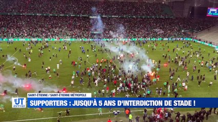 À la UNE : une entreprise ligérienne accompagne les Bleus / Jusqu'à 5 ans d'interdiction de stade après les débordements / Le maire de Saint-Chamond rencontre Emmanuel Macron / Et puis les enfants défendent leurs droits à Saint-Etienne.