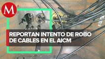 Sistema de migración del AICM falló por intento de robo de cable: INM