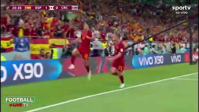 Spain vs Costa Rica 7-0 - Extended Highlights _ All Goals 2022 HD