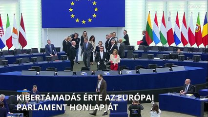 Kibertámadás érte az Európai Parlament honlapját