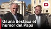 El Papa Francisco hace un chiste sobre la Conquista de América al alcalde de Mérida en el Vaticano