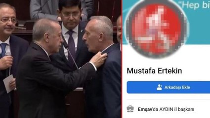 Aman Erdoğan görmesin! Rozetini bizzat taktığı eski CHP'linin profilinde unuttuğu fotoğraf bomba