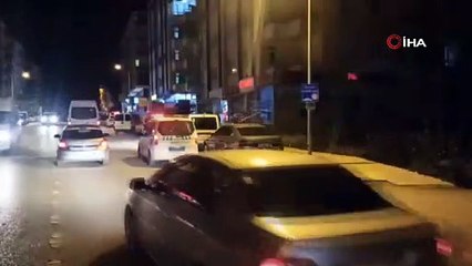 Motosiklet yayaya çarptı