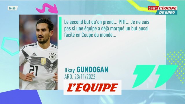 Les réactions après Allemagne-Japon - Foot - CM 2022