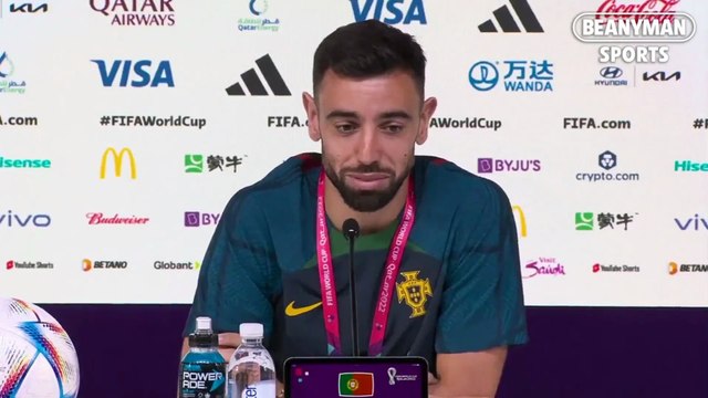Bruno Fernandes 'NOT uncomfortable' in Portugal camp despite Cristiano Ronaldo's Man Utd exit #portugal #CR7 #RonaldoInterview
