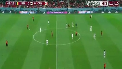 Michy Batshuayi GOAL  ⚽| BELGIUM 1-0 CANADA  - FIFA World Cup 2022