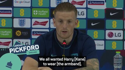 England squad wanted Kane to wear 'One Love' armband - Pickford