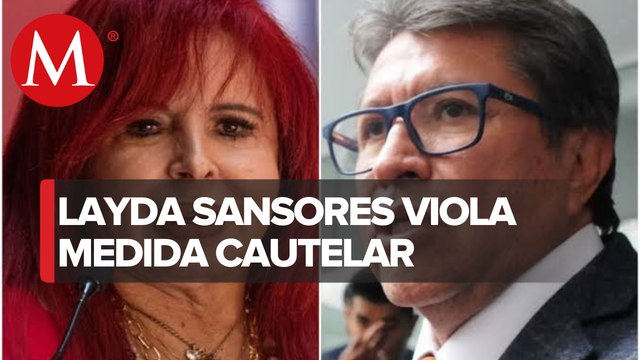 Ricardo Monreal denuncia a Layda Sansores