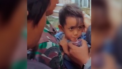 Five-year-old boy rescued from rubble days after deadly Indonesia earthquake
