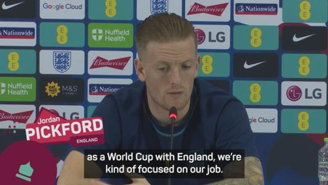 Ronaldo situation hasn't affected England players - Pickford
