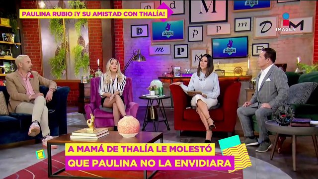 Paulina Rubio aclara origen de su rivalidad con Thalía