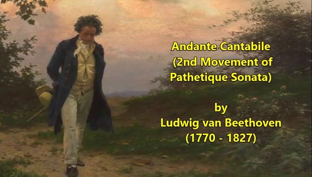 Ludwig van Beethoven - Andante Cantabile (1799) - Orq. Simonetti