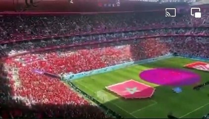 Moroccan national anthem for the Qatar 2022 World Cup
