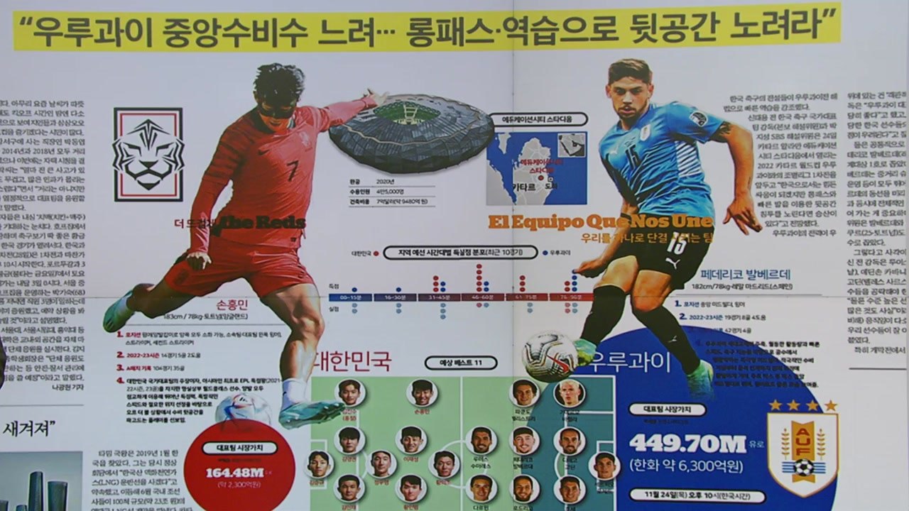 [굿모닝브리핑] 벤투 "손흥민 출전 가능"...우루과이 뒷공간 노리나 / YTN