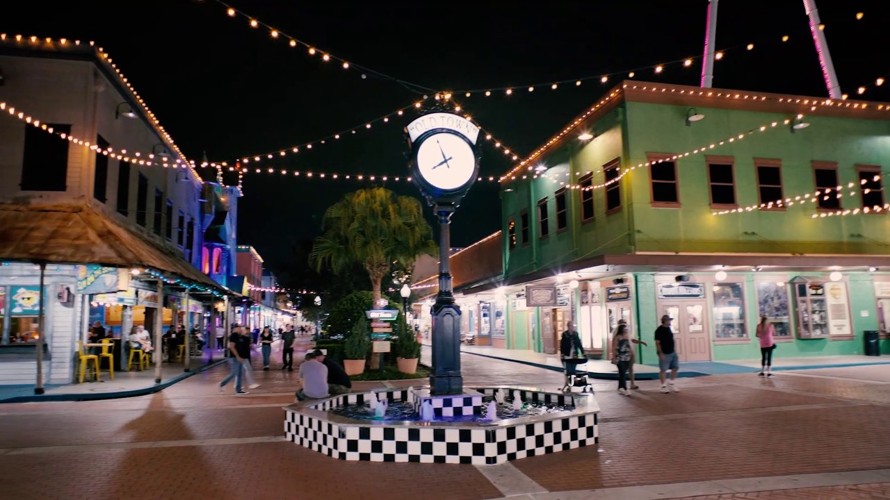 Walking Tour of the Old Town Entertainment District in Kissimmee, Florida!   1080p Travel VLOG & Review