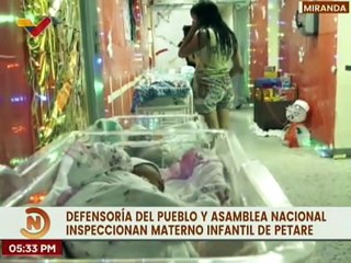 Defensor del Pueblo ofrece detalles sobre la inspección que se realizó al Materno Infantil