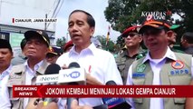 Datang Kembali ke Cianjur, Jokowi: Proses Evakuasi Jadi Prioritas