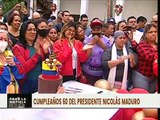 Desde el Palacio Municipal de Caracas líderes y lideresas felicitan al Jefe de Estado