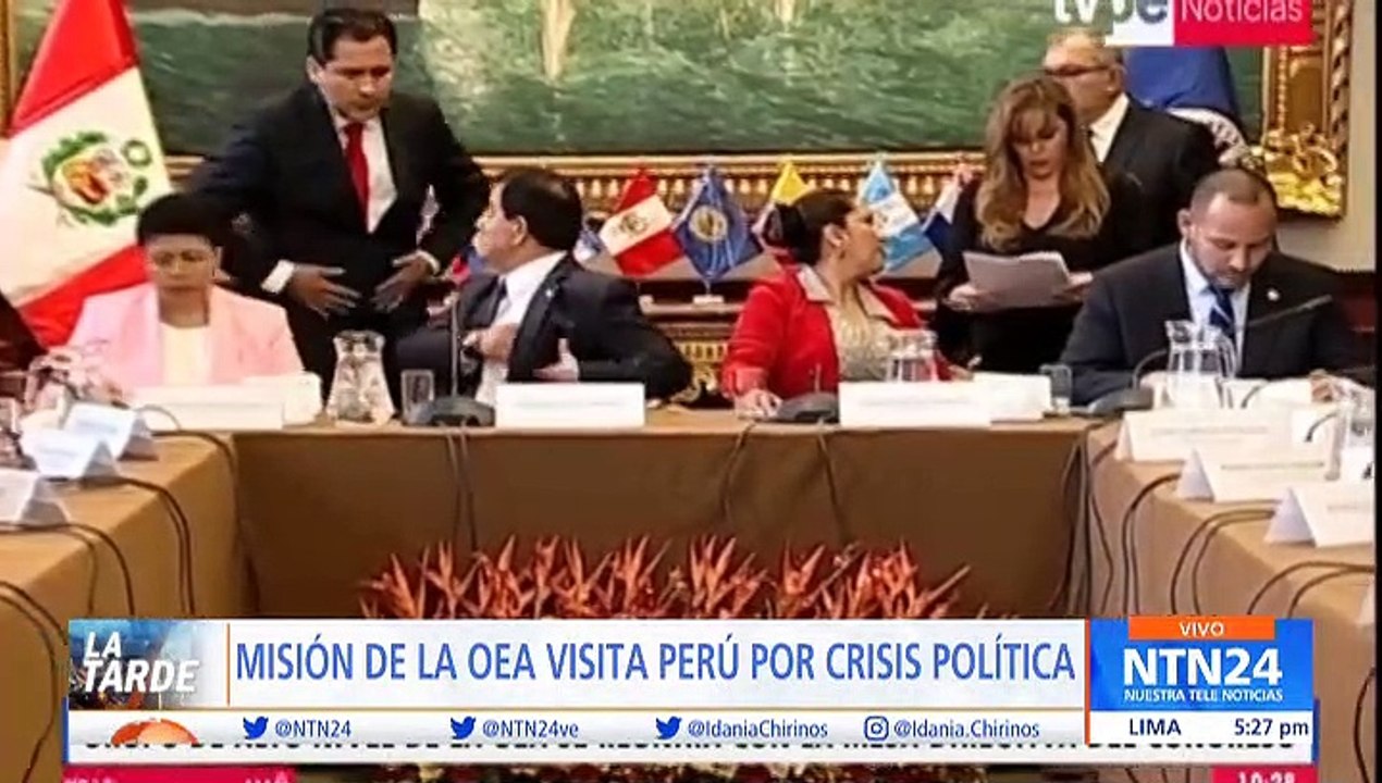 “La OEA ahora tiene el panorama completo de la situación política que está viviendo Perú”: Esdras Ricardo Medina