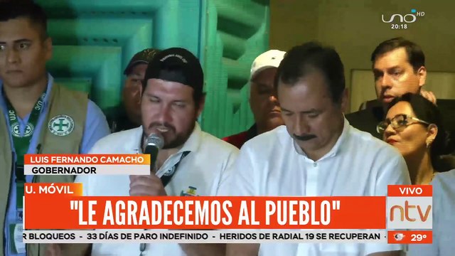 Stello Cochamanidis 2do vicepresidente cívico afirma que el paro continua