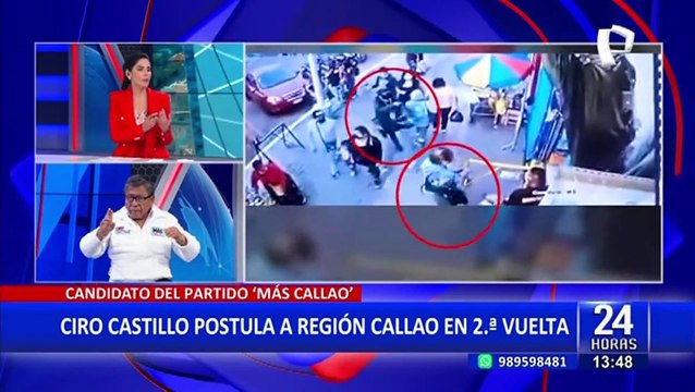Candidato al Callao, Ciro Castillo: “La inseguridad ciudadana se combate con acciones conjuntas