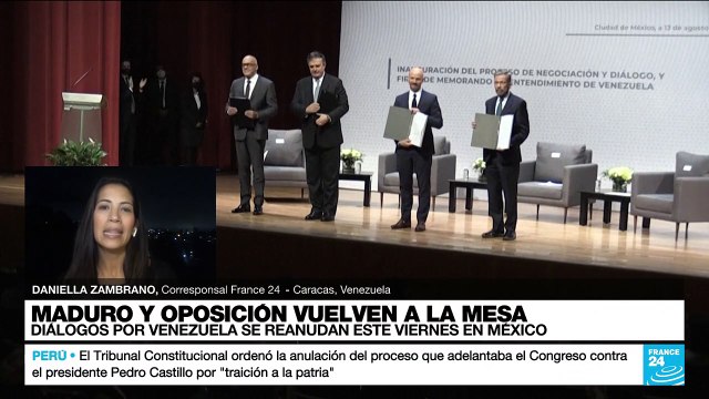 Informe desde Caracas: Gobierno venezolano y la oposición reanudarán diálogos