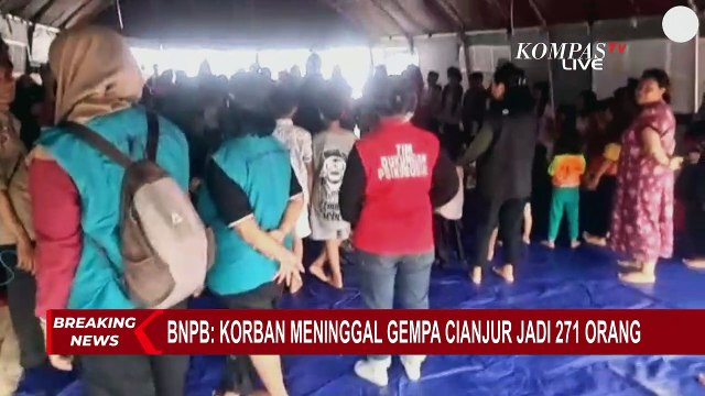 Anak-Anak Korban Gempa Cianjur Trauma Healing di Tenda Pengungsian