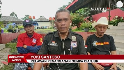 Relawan Gempa Cianjur Blusukan Cari Lokasi yang Belum Dapat Bantuan