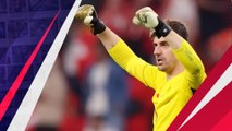 Sepele! Ini Rahasia Thibaut Courtois Tepis Penalti Alphonso Davies