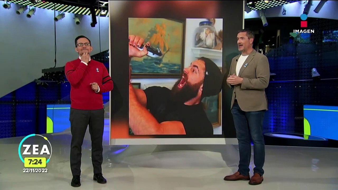 Hombre cambia su barba con estilo
