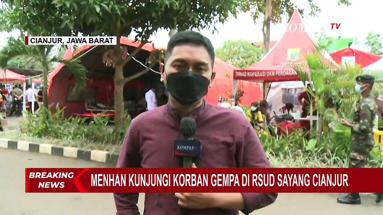 Pastikan Penanganan Korban Gempa, Prabowo Kunjungi RSUD Sayang Cianjur
