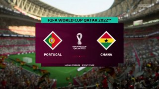 Portugal vs Ghana - FIFA World Cup 2022 - 24th November 2022 - Fifa 23