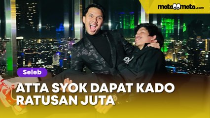 Harganya Tembus Rp205 Juta, Atta Halilintar Syok Dapat Sepatu dari Thariq Halilintar