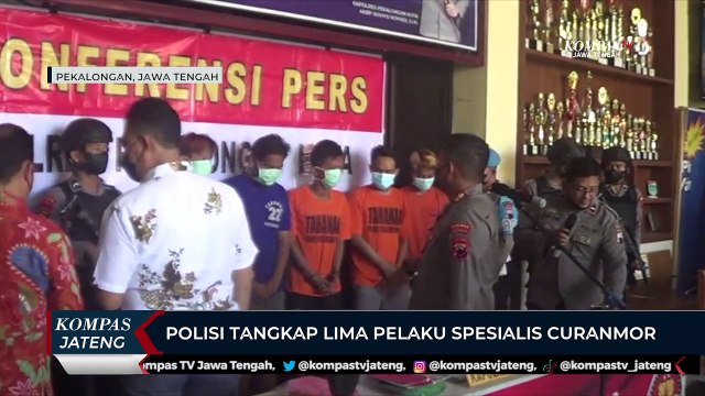 Polisi Tangkap Lima Pelaku Spesialis Curanmor