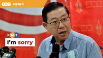 I’m sorry, Guan Eng tells GPS, Abang Jo