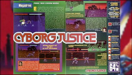 CYBORG JUSTICE (Sega Megadrive)  Une profondeur de GAMEPLAY INSOUPÇONNÉ