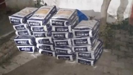 मेरठ: पुलिस ने नकली वॉल पुट्टी की फैक्ट्री का भंडाफोड़, दो हिरासत में
