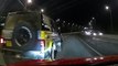 Driver filming road rage thug slammed by police for lane hogging