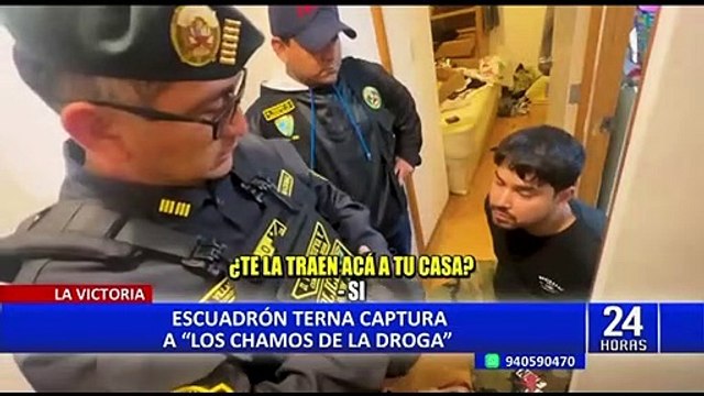 “Los chamos de la droga”: cae banda dedicada al tráfico de sustancias ilícitas en el sur de Lima