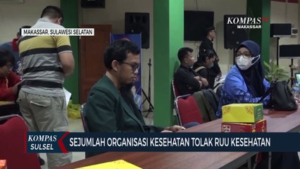 Koaliasi Organisasi Kesehatan di Makassar Tolak RUU Ominibu Law