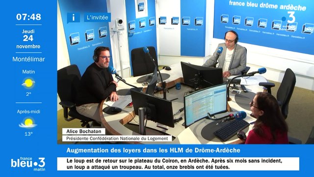 Alice Bochaton, présidente de la Confédération nationale du logement en Drôme-Ardèche