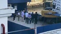 Skeletal remains recovered inside DOJ compound