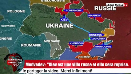 Guerre en Ukraine : La Russie menace de reprendre rapidement KIEV.
