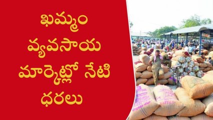 ఖమ్మం: జిల్లా విపణిలో తగ్గిన పత్తి ధర.. ఎంతంటే