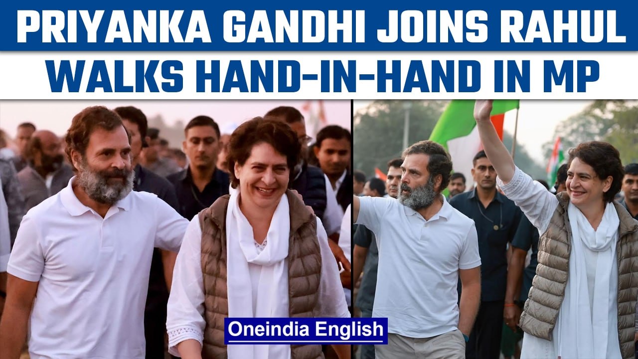 Bharat Jodo Yatra: Priyanka Gandhi, Robert Vadr...