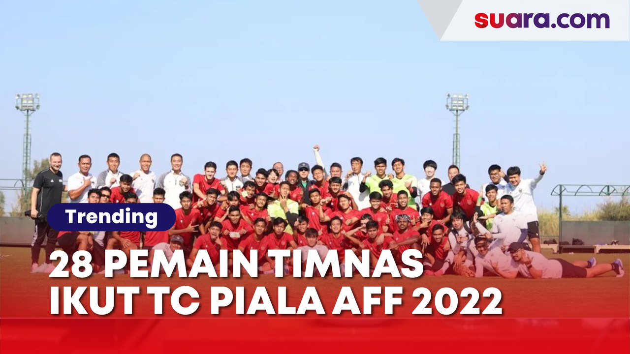 28 Pemain Timnas Indonesia Dipanggil Shin Tae-yong Ikut TC Piala AFF 2022, Ada Jordi dan Sandy Walsh